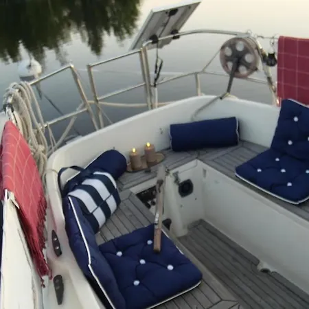 On A Sailboat In Harbour Sysmä