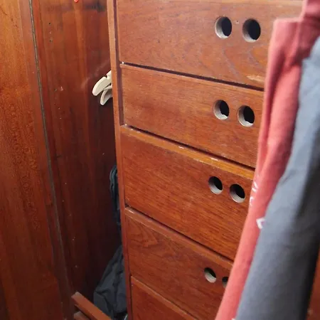 On A Sailboat In Harbour