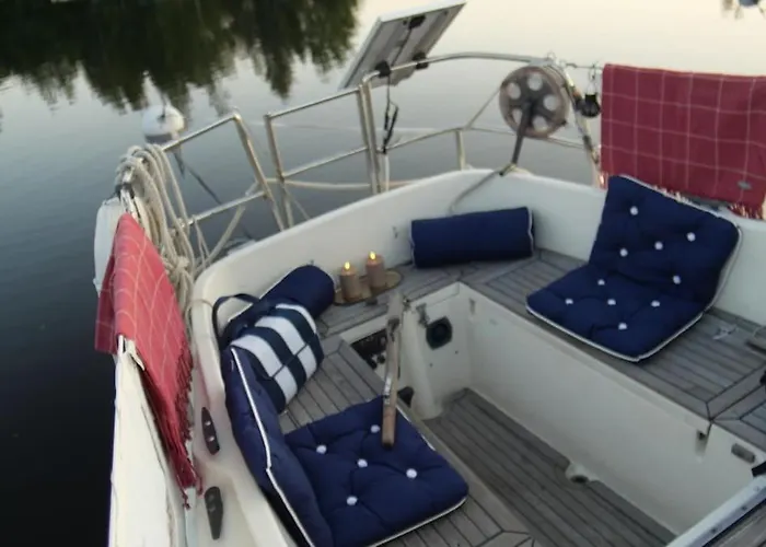 On A Sailboat In Harbour Sysmä